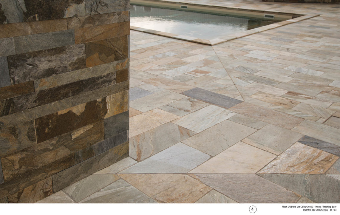 ORIZZONTI Stone outdoor floor tiles By FAVARO1